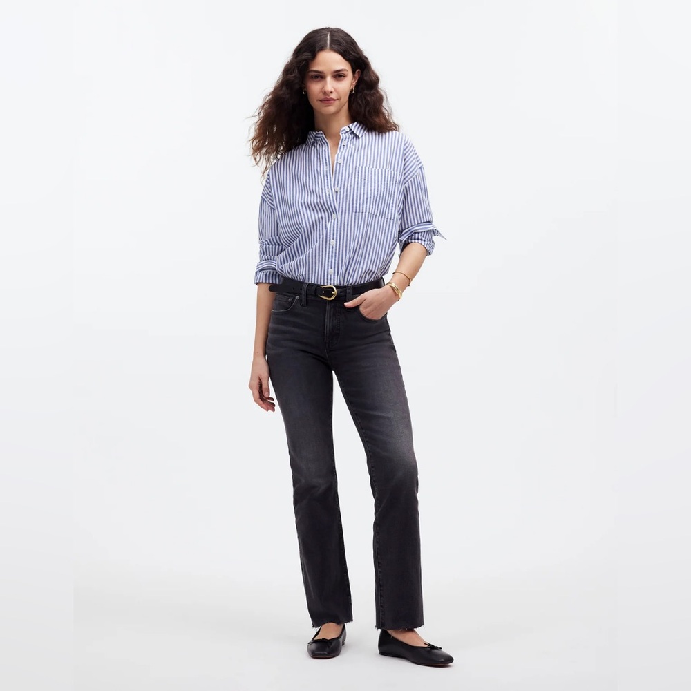 MADEWELL Mid-Rise Kick Out Jeans NWT